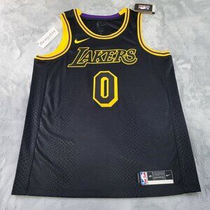 COPY - Kyle Kuzma LA Lakers City Edition Nike Black Mamba Laker Swingman Jersey…